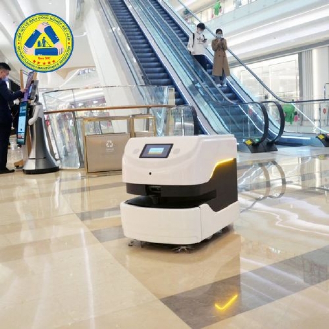 Máy chà sàn robot giải pháp hiện đại cho vệ sinh sàn