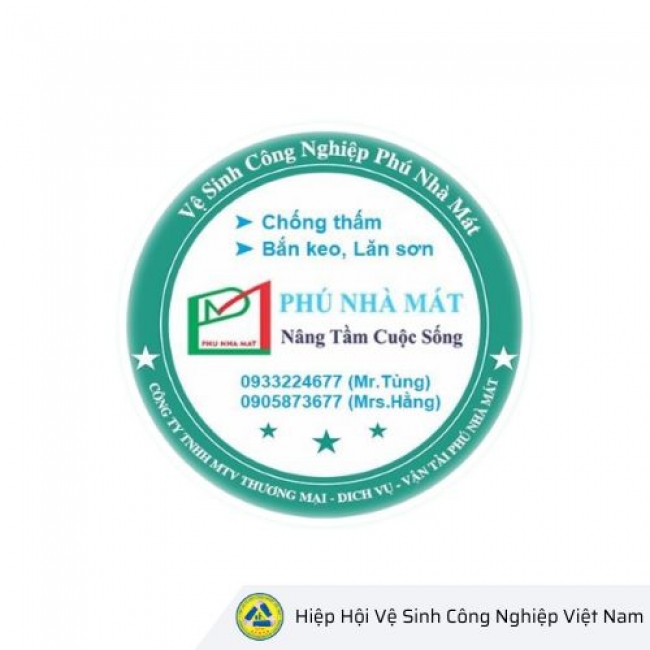 Công ty vệ sinh công nghiệp Phú Nhà Mát